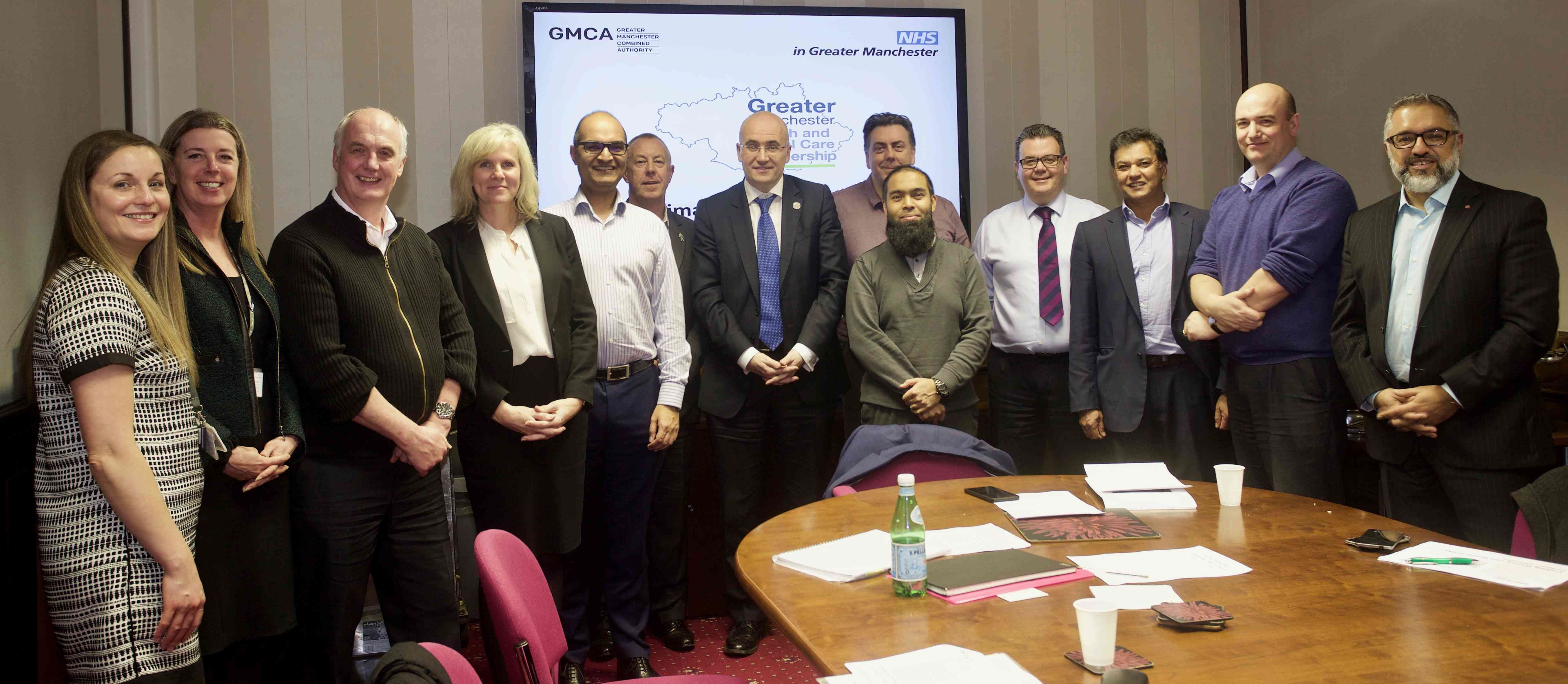 Association of Greater Manchester Local Medical Committees with Jon Rouse, Laura Browse and Sara Roscoe from the Greater Manchester Health & Social Care Partnership